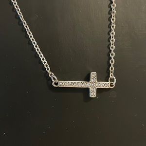 Brighton Starry cross necklace
